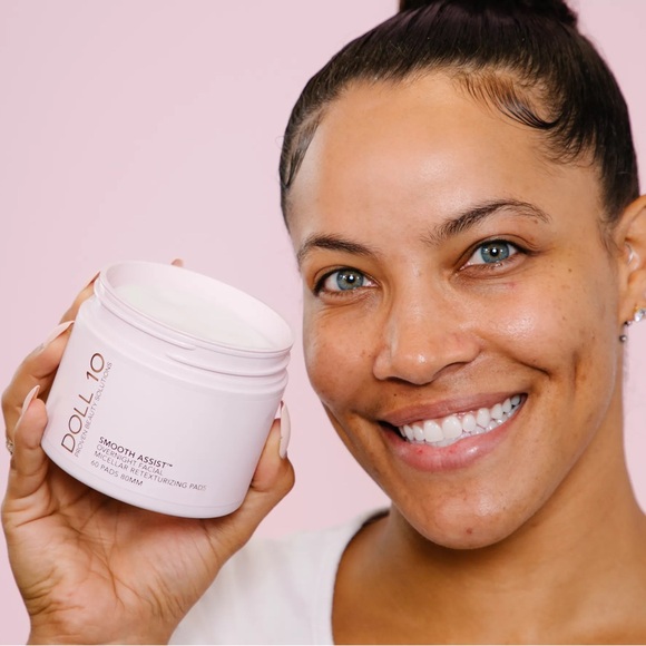 Doll 10 Smooth Assist Overnight Facial Micellar Exfoliating Pads - Picture 2 of 5